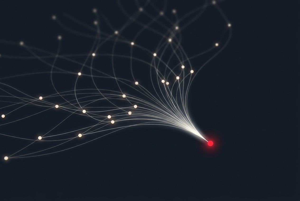 Abstract constellation artwork for the Revenue sector